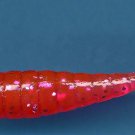 Laker 2-1/2" Red/Pink Paddle Tail Soft Grubs (10 Pack)