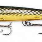 NEW Rapala GOLD/Orange Husky Jerk Rattling, Suspending (HJ10 G) Fishing Lure