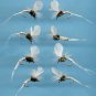 Light Blue Dun Klinkhamer Fly Fishing Flies -Twelve Premium Flies Choice of Size