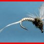 Light Blue Dun Klinkhamer Fly Fishing Flies -Twelve Premium Flies Choice of Size
