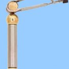Dr Slick Premium Hackle Pliers - Stainless Steel or Brass & Steel Fly Tying Tool