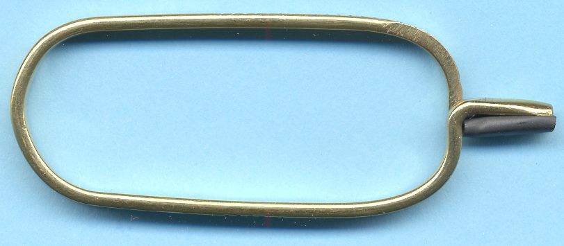 Dr Slick Premium Hackle Pliers - Choice of Black or Gold, Brass Fly Tying Tools