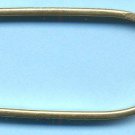 Dr Slick Premium Hackle Pliers - Choice of Black or Gold, Brass Fly Tying Tools