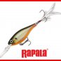 Rapala X-RAP Shad (XRSSS06 TOSD) Tennessee Olive Shad Lure w/VMC SureSet Hook
