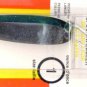 Luhr-Jensen Krocodile Chrome / Neon Green Stripe Spoons