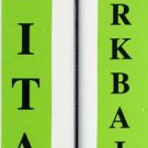 Solid Titanium Jerk Bait Leader 9"/100 Lb Test Leader - with Welded Ring & Snap