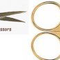 Dr Slick Gold Loop Scissors - Choice of Style & Size