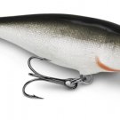 Vintage Rapala SR8 Silver Balsa Natural Shad Rap Baitfish Lure Made in Finland