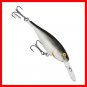 Vintage Rapala SR8 Silver Balsa Natural Shad Rap Baitfish Lure Made in Finland