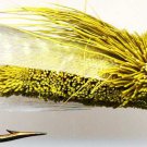 Chartreuse Cidada Fly Fishing Flies - Six Flies in Your Choice of Hook Size