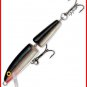 NEW Rapala Silver/Black Back (J09 S) Jointed 3-1/2" Floating Balsa Fishing Lure