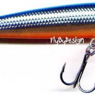 Rapala Silver Blue Husky Jerk (HJ08 SB) NEW Suspending Rattling Fishing Lure