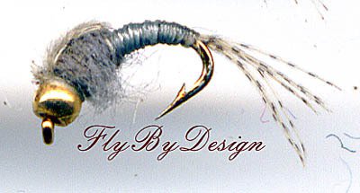 Bead Head WD40 Nymph Fly Fishing Flies - Twelve Premium Flies Choice Hook Size