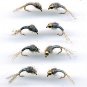 Bead Head WD40 Nymph Fly Fishing Flies - Twelve Premium Flies Choice Hook Size