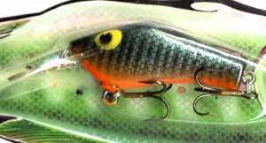 Vintage (1987) POE'S SUPER CEDAR Dark Crawdad Lure 237