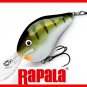 Rapala 2-1/4" Balsa Yellow Perch Lure Dives to 10 Ft