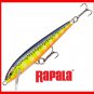 NEW Rapala (F05) Hot Steel 2" Floating Balsa Wounded Minnow Action Fishing Lure