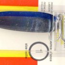 Luhr-Jensen Krocodile Chrome/Neon Blue Wobbler Spoon