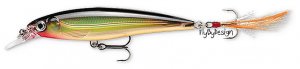 Rapala XR08 Gold Xtreme Action Suspending Slashbait