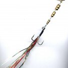 NEW Precision Monster Gold Pike & Muskie (Any Large Fish) Bow Spinner 11" Lure
