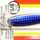 Luhr-Jensen Krocodile Chrome Blue Prism Wobble Spoons