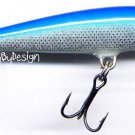 Vintage (Ireland) Rapala Original Floating Blue Balsa Lure (F05-B) with PAPERS