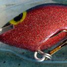 Vintage (1987) POE'S SUPER CEDAR Red Glitter #1194 Lure