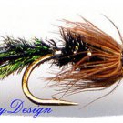 Zug Bug Nymph Fly Fishing Flies - Twelve Flies in Choice of a Bead & Hook Size
