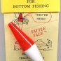 100 Wholesale Lot Tattle Tail Red/White Fishing Bobbers