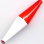 100 Wholesale Lot Tattle Tail Red/White Fishing Bobbers