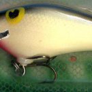 Vintage POE'S SUPER CEDAR Anchovy Black/Gray Lure #809