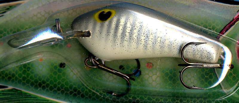 Vintage (1987) POE'S SUPER CEDAR White Crawdad Lure 215
