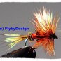 Royal Wulff Fly Fishing Flies -Twelve NEW Premium Flies Choice of Hook Size