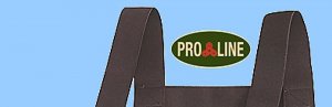 Pro Line Brown Wader Suspenders  Quick Release & Adjustable with "H" Back Straps
