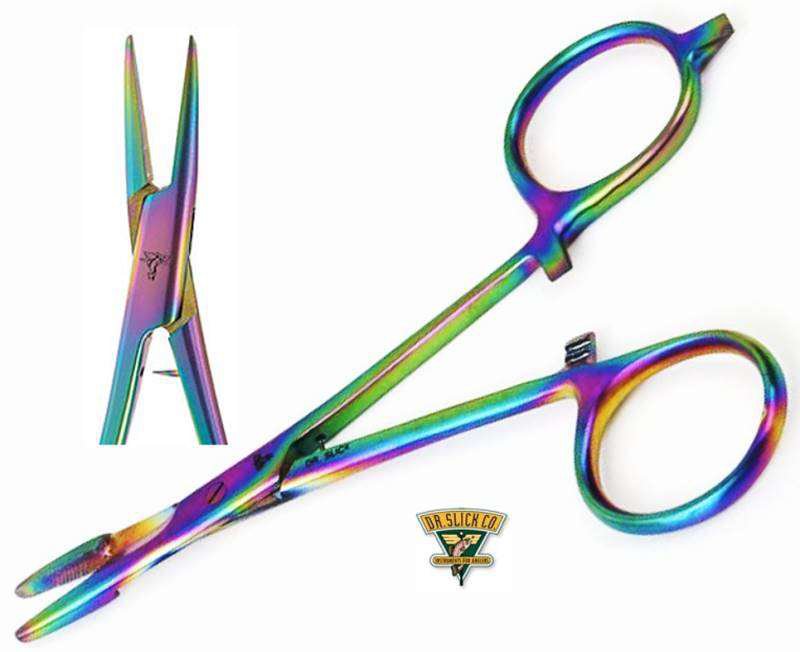 Dr Slick Prism 5" Spring Creek Forceps Clamping Tool for Fly Fishing
