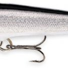 Rapala Silver F05 S Original Floating 2" Balsa Lure with Wounded Minnow Action!