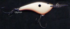 Rapala 2-3/4" Flat Original Pearl Shad Lure Dives 3 Ft