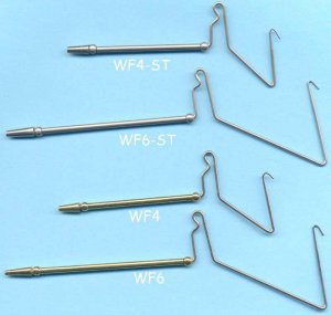 Dr Slick Premium Satin Stainless Steel or Gold, Brass Fly Tying Whip Finishers