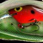 Vintage (1987) POE'S SUPER CEDAR Red Hot Belly Lure 243