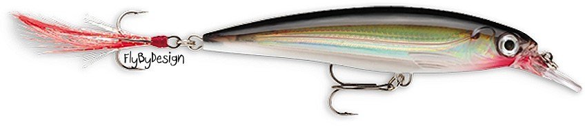 Rapala X-RAP Silver (XR08 S) Suspending Long-Casting Slashbait Fishing Lure