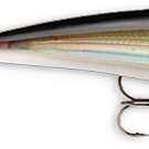 Rapala X-RAP Silver (XR08 S) Suspending Long-Casting Slashbait Fishing Lure