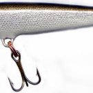 Rapala Silver (F07 S) Floating 2-3/4" Balsa Lure w/PAPERS
