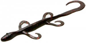 Zoom 4" Mini Black Red Glitter Lizards #005-001(15 Pak)