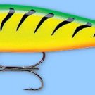 Rapala Firetiger Flat Rap (FLR06 FT) 2-1/2" NEW Balsa Fishing Lure