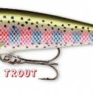 Rapala Countdown 2-3/4" Rainbow Trout Slow-Sinking Fishing Lure (CD-7 RT)