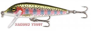 Rapala Countdown 2-3/4" Rainbow Trout Slow-Sinking Fishing Lure (CD-7 RT)