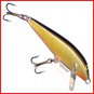 Rapala Gold/Black Slow-Sinking Countdown Fishing Lure (CD-7 G)