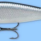 Rapala SILVER Flat Rap (FLR06 S) NEW 2-1/2" Balsa Fishing Lure