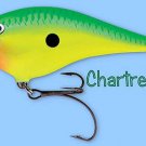 Rapala Chartreuse Lime DT Thug (DTTSS CTL) Fishing Lure w/ VMC SureSet Hooks