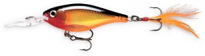 Rapala GOLD X-RAP Shad (XRS06 G) Suspending Slashbait Fishing Lure